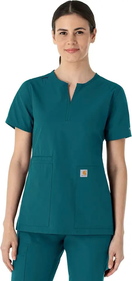 Carhartt Scrubs C12213 Women's Force® Modern Fit Notch Neck Tunic Top