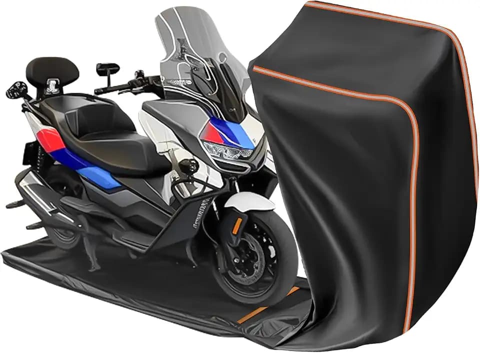 Vollständig Geschlossenes Motorrad Abdeckplane Outdoor 220x115x135cm