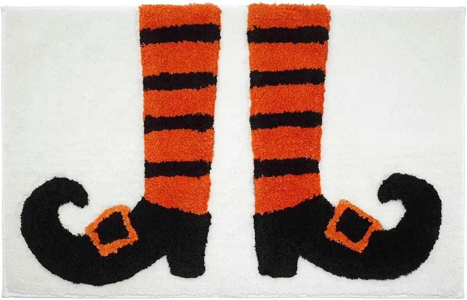 Avanti Linens - Halloweeen Bathroom Rug 20x32, Soft, Non-Slip & Absorbent