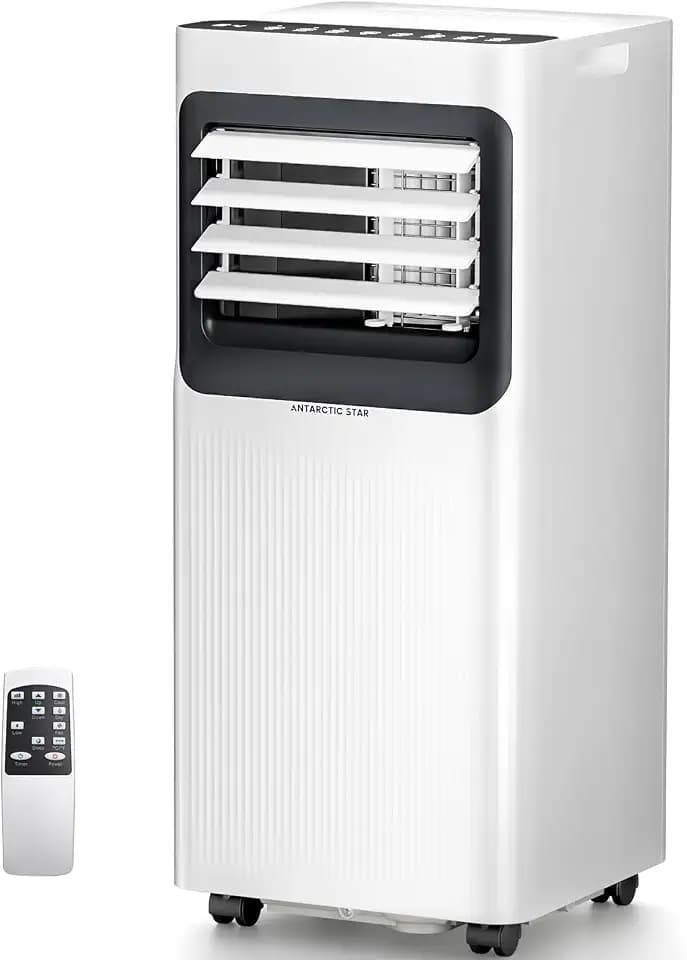 Antarctic Star 8000 BTU Portable Air Conditioner, 5-in-1 AC Unit