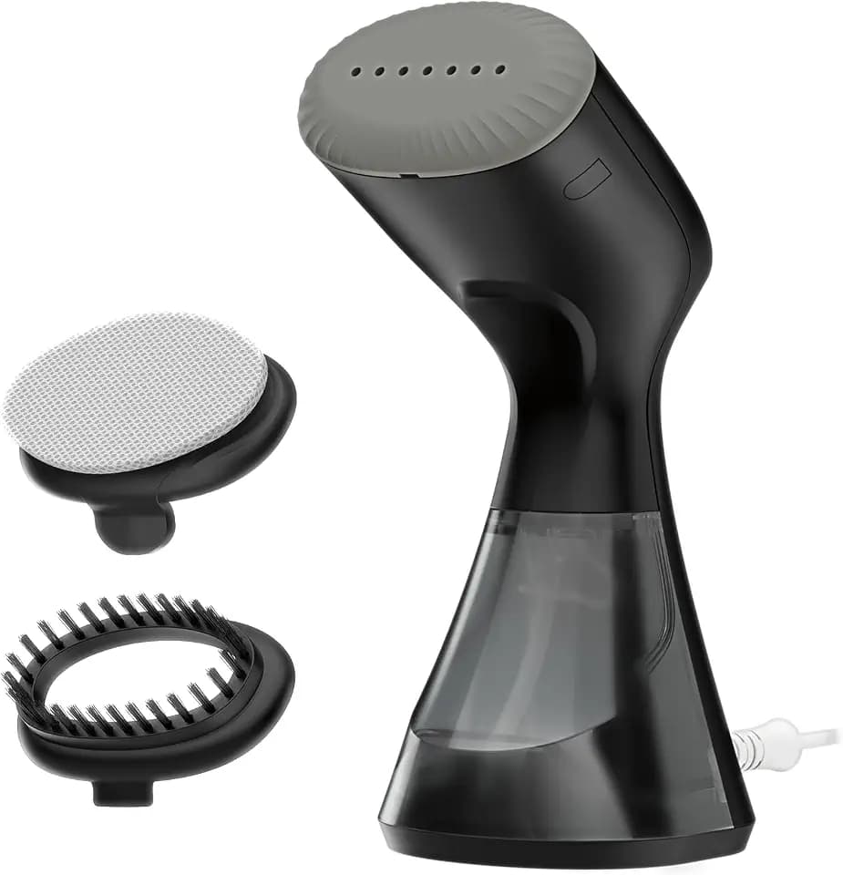 Conair Handheld Steamer for Clothes & Household Fabrics, 1100W, Black
