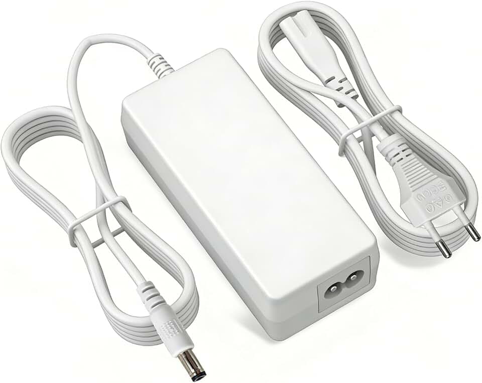 54V,1,1A,AC/DC-Adapter, Kompatibel mit UbiQuiti Network USW-LITE-8-POE Weiß