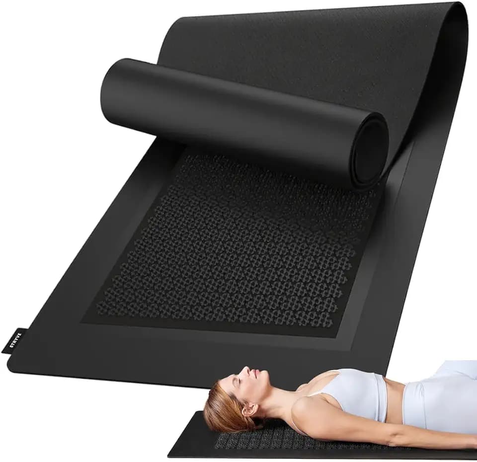 STRYVE Akupressurmatte Recovery Mat 181 x 61 cm - wohltuende Massagematte zur besseren Durchblutung mit 6.800 Akkupressur-Spitzen - gegen Schmerzen & Verspannung