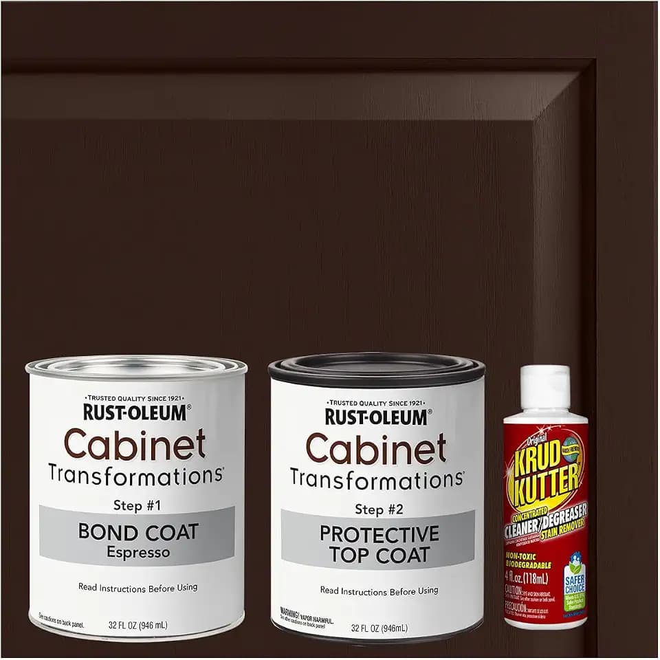 Rust-Oleum Cabinet Transformations Complete Coating Kit, Espresso