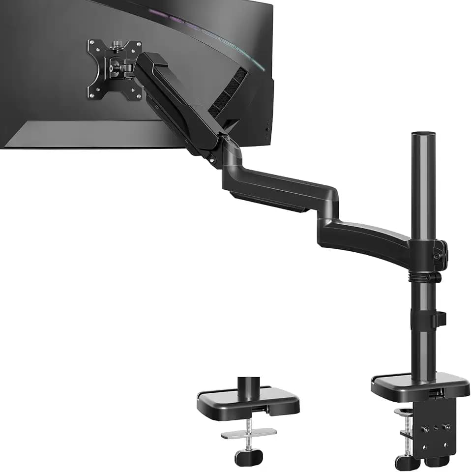 MOUNTUP 705mm Langarm Monitor Halterung für 13–32 Zoll Monitore bis zu 9 kg