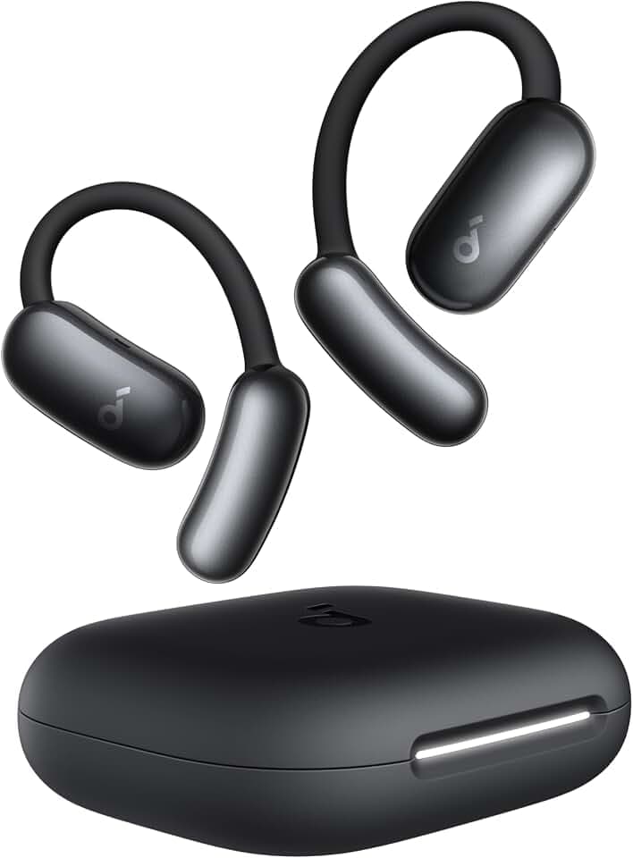 soundcore by Anker AeroFit 2 AI Assistant, Open-Ear-Kopfhörer, Hi-Res