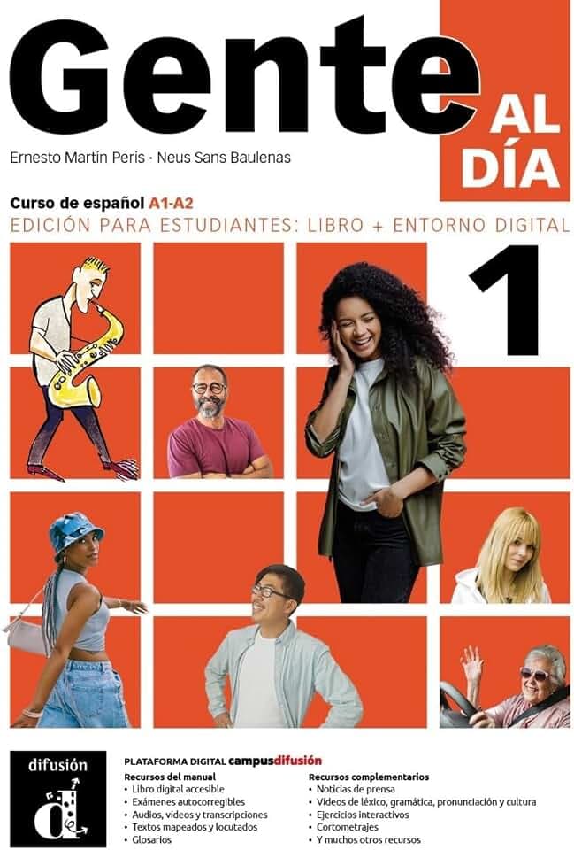 Gente al día 1 A1–A2 – Edición híbrida: Edición internacional. Libro del alumno + código directo al entorno digital del manual en Campus Difusión (12 meses)