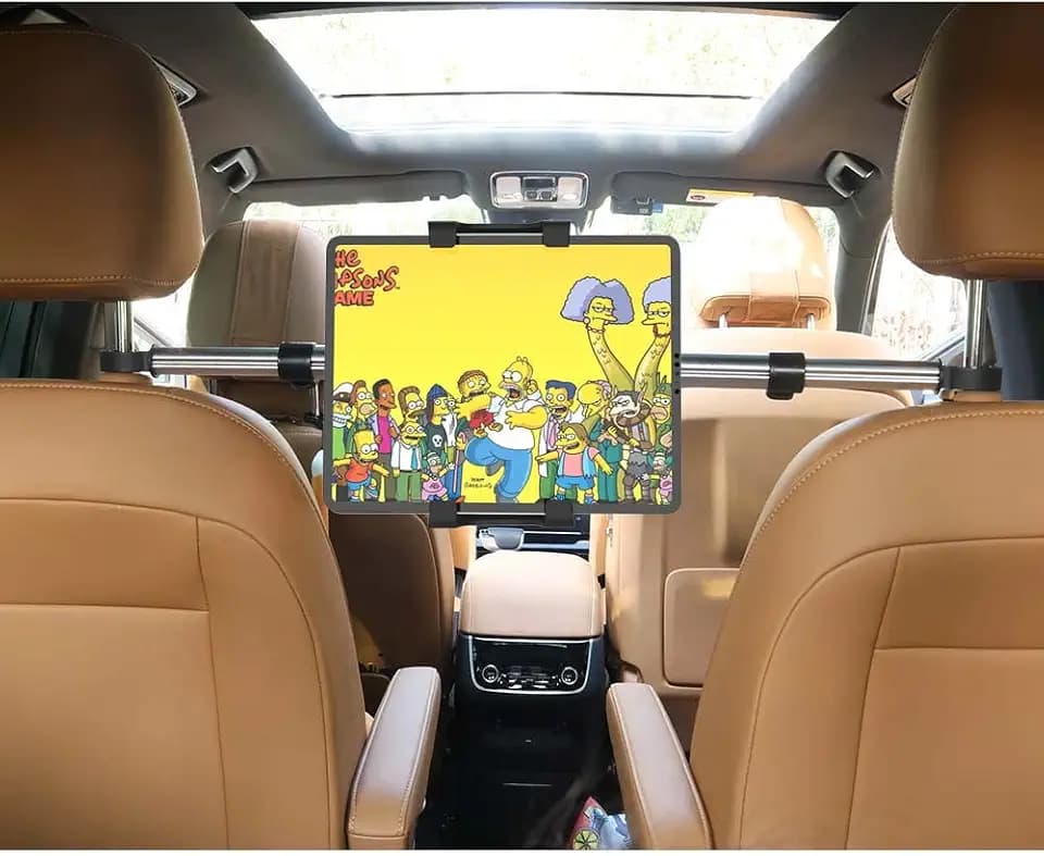 Tablet Halterung Auto Kopfstütze für 4.7-12.9" iPad Smartphone, KFZ Mitte Autorücksitzes Tablethalterungen, Kinder Rücksitz Autohalterung für Pro Air Mini, Samsung Tab, Fire HD etc