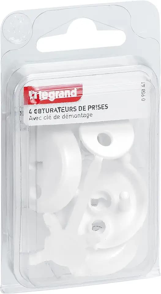 Legrand LEG95841 4 Stöpsel für Steckdose mit Schlüssel