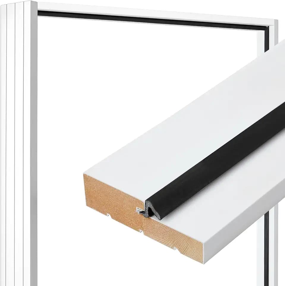 Cinnvoice 3-piece Pine Door Jamb Frame Kit, 1-1/4 x 4-9/16 x 82-1/2 in