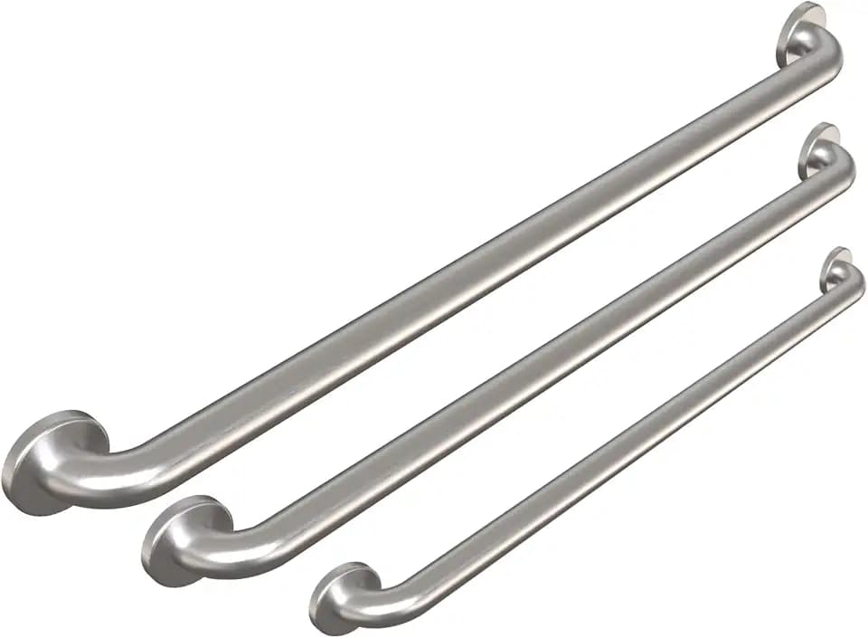 Prestige Commercial Grab Bar Bundle 3-Pack 1.5in Dia 18/36/42in ADA