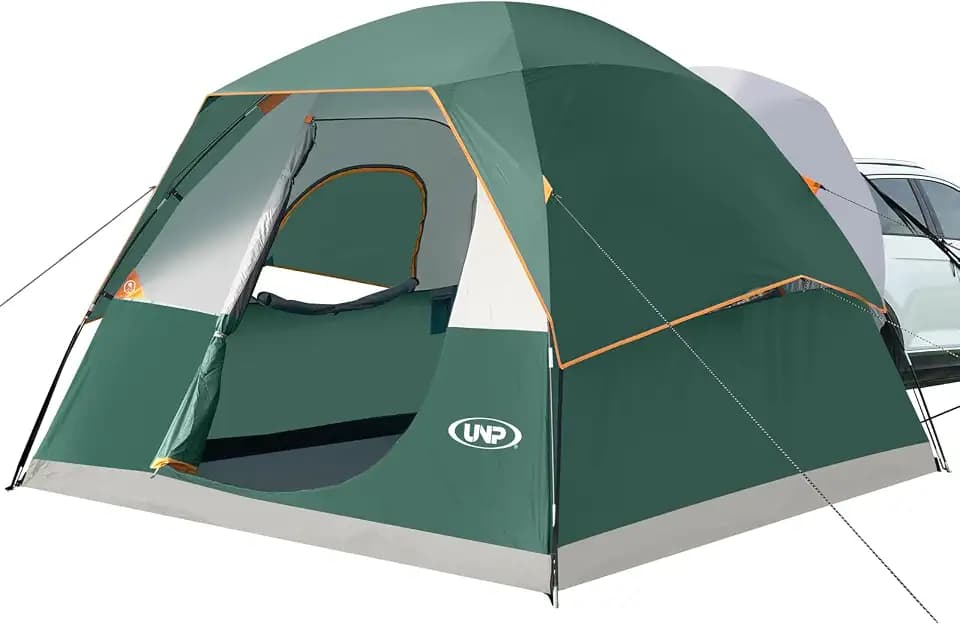 UNP SUV Dome Tent for Camping Outdoor 6 Person Car Camping Tent