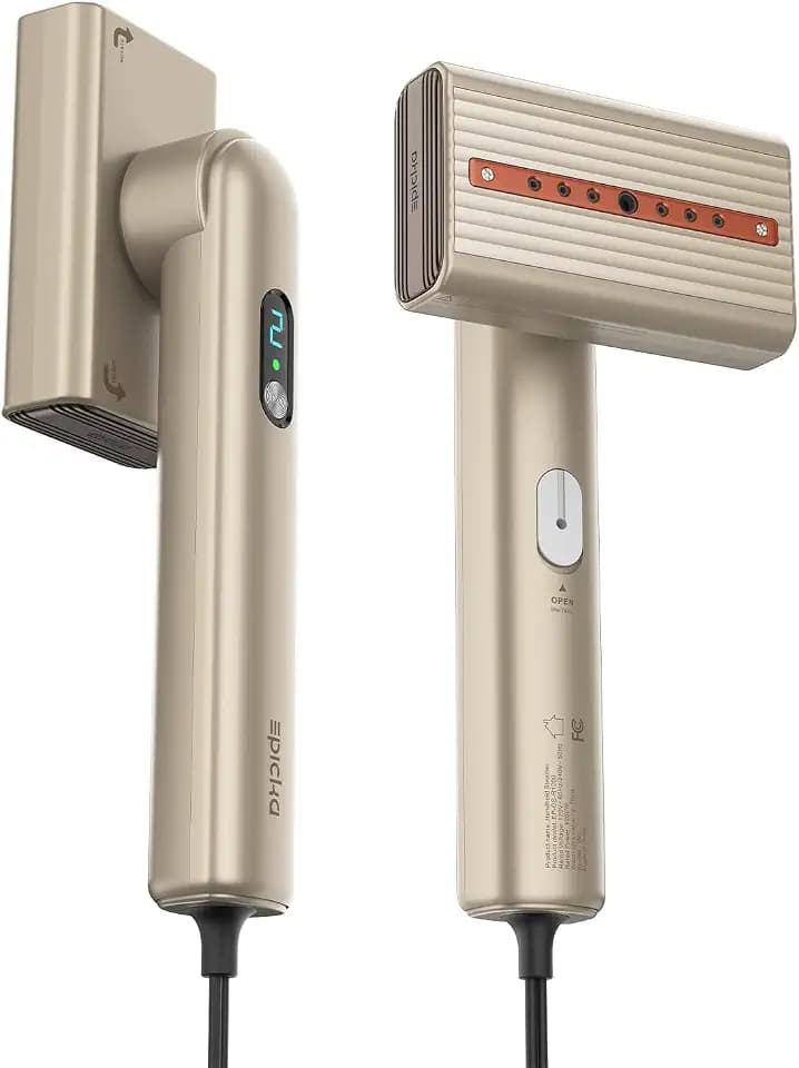 Epicka Dual Voltage Global Travel Steamer (100-240V), Gold