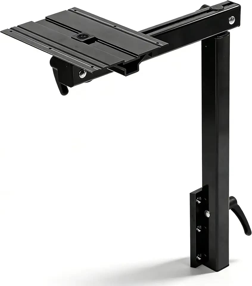 Abnehmbarer Rechteckiger Marine/RV Tisch, Abnehmbares Drehbares Tischbein 360 ° Drehbar, Abnehmbares Tischbeinsystem für Wohnmobile, Wohnmobile, Boote, Pontons, Yachten,