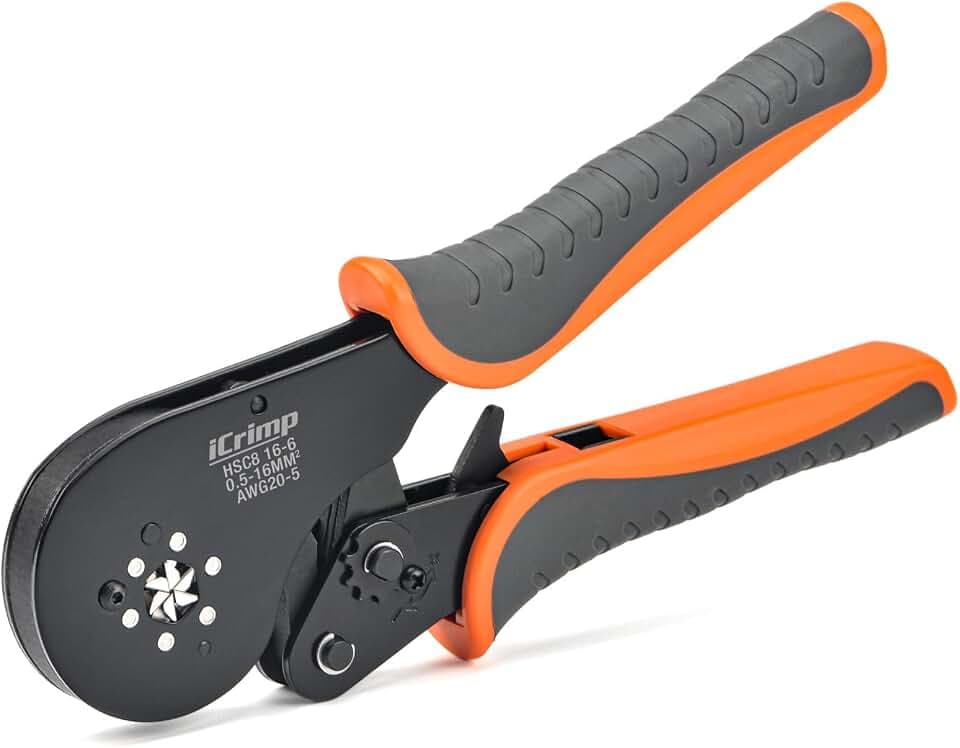 iCrimp HSC8 16-6 Hex Ferrule Crimper AWG20-5 0.5-16mm²