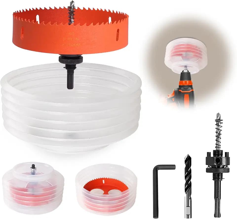 6 Inch Hole Saw for Recessed Lights for Drywall