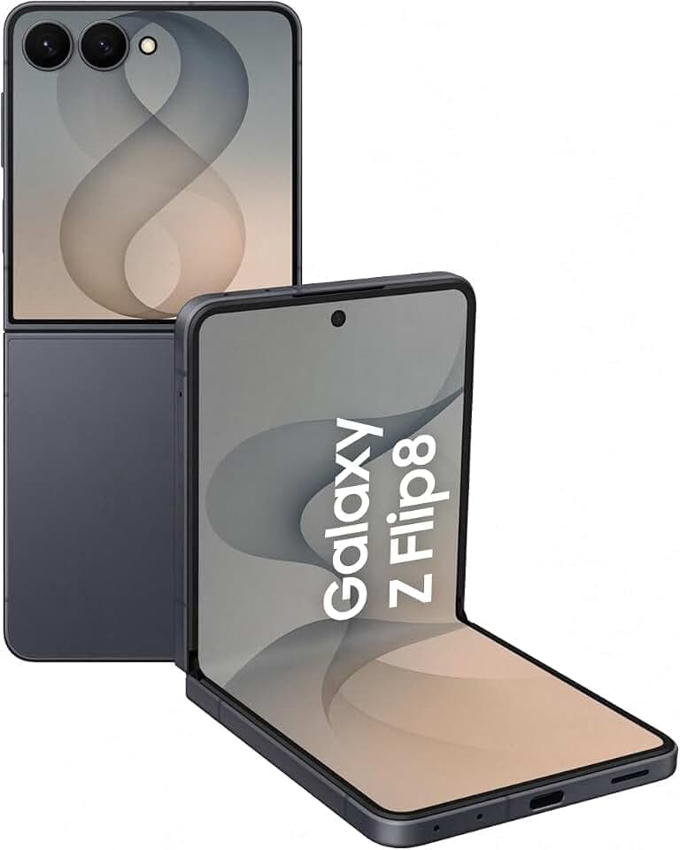 Samsung Galaxy Z Flip8 AI Smartphone, 512 GB Speicher, 12 GB RAM, Graphite