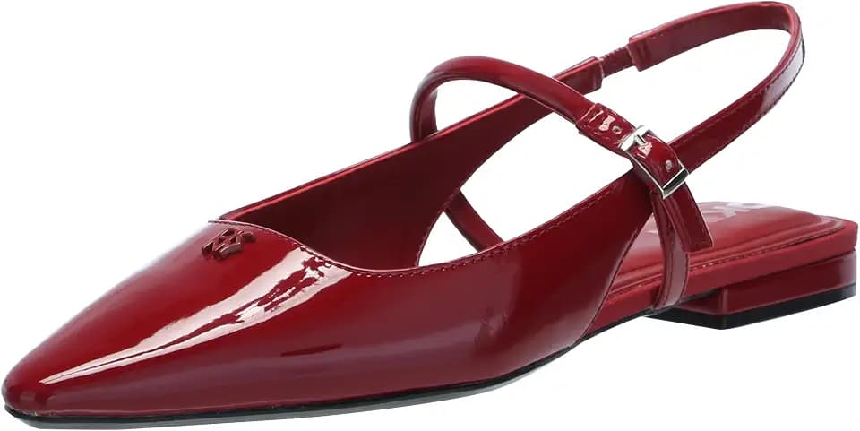DKNY Women's Cairo Pointed Toe Slingback Flat Mule