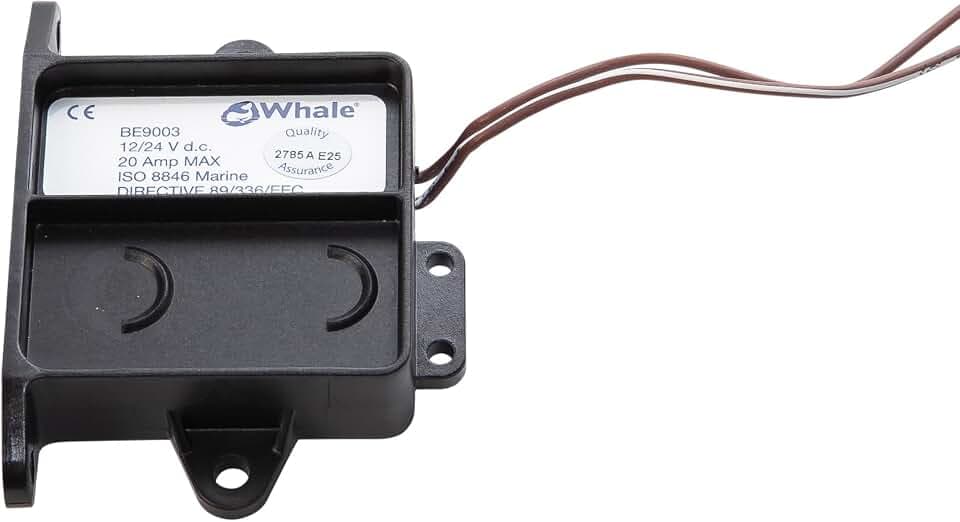 Whale Electric Field Sensor Switch, 12V or 24V, Suitable for Up to 20 Amps, BE9003