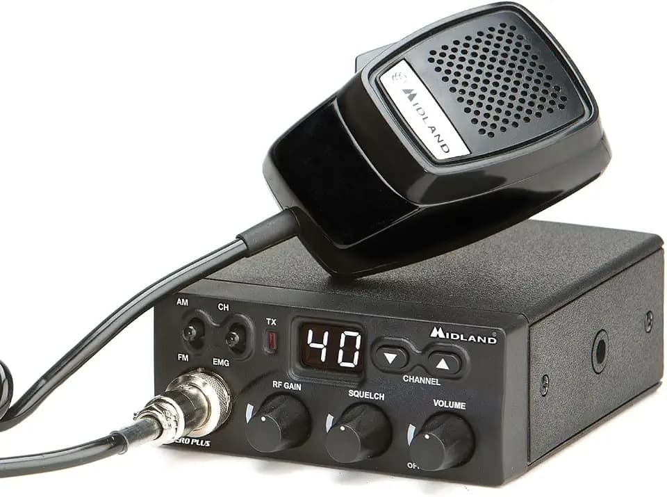 Midland C1169.01 Zero CB-Funkgerät, schwarz