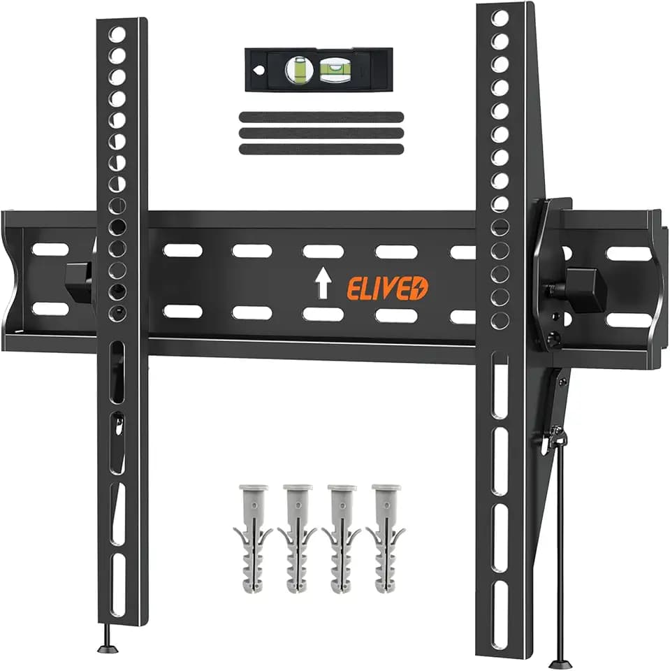 ELIVED TV Wandhalterung für 26-60'' TVs bis zu 45kg Max VESA 400x400mm