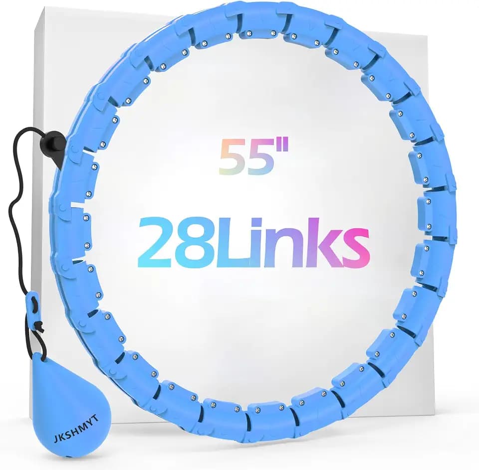 JKSHMYT Weighted Hula Circle for Adults Weight Loss, Infinity Fitness Hoop