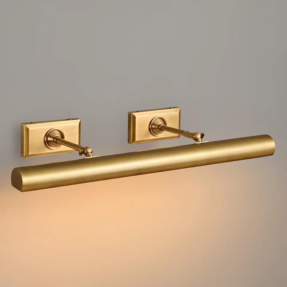 24 inch Brass Picture Light Hardwired Picture Light for Wall