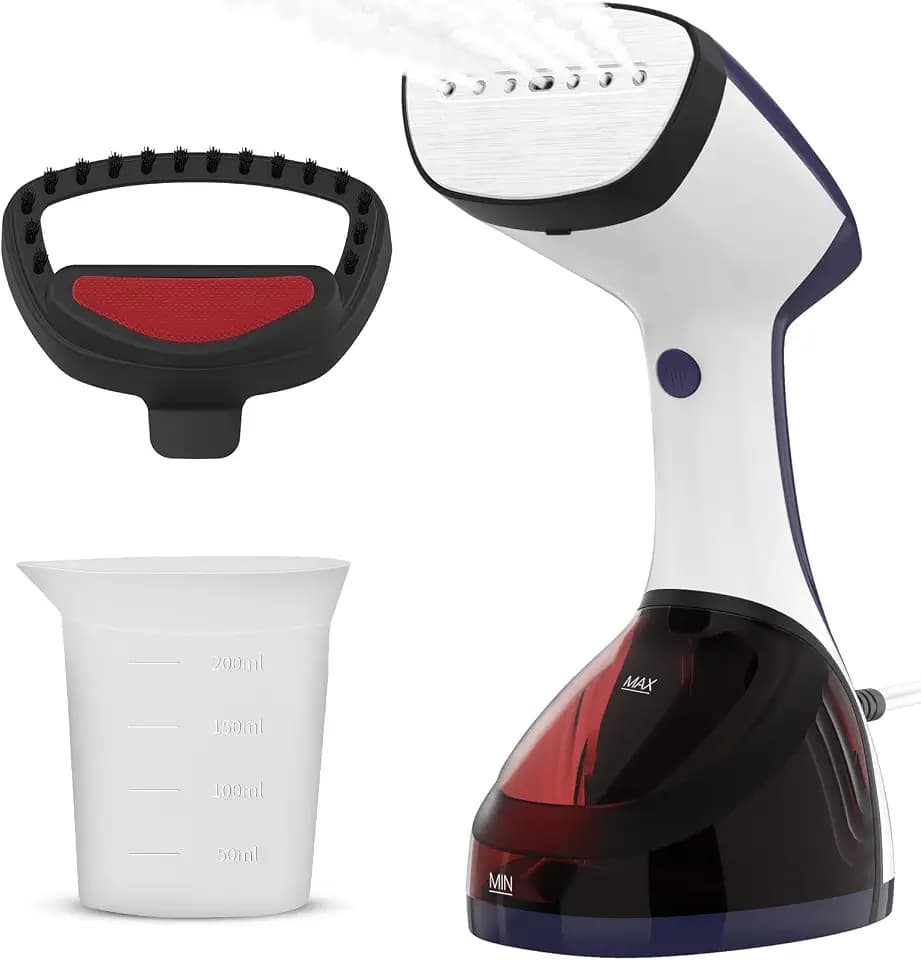 URPOWER 300mL Handheld Clothes Steamer 15s Fast Heat-Up Steamer for Clothes