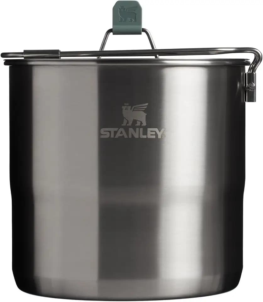 Stanley Wildfare Go Locking Pot 3 QT Stainless Steel Shale