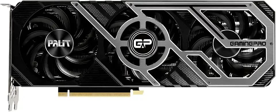 Palit GeForce RTX 3080 Ti GamingPro 12GB GDDR6X Grafikkarte, 10240 Core, 1365MHz GPU, 1665MHz Boost, NVIDIA Ampere, HDMI, DisplayPort x 3, ARGB Beleuchtung, Advanced TurboFan 3.0, NED308T019KB-132AA