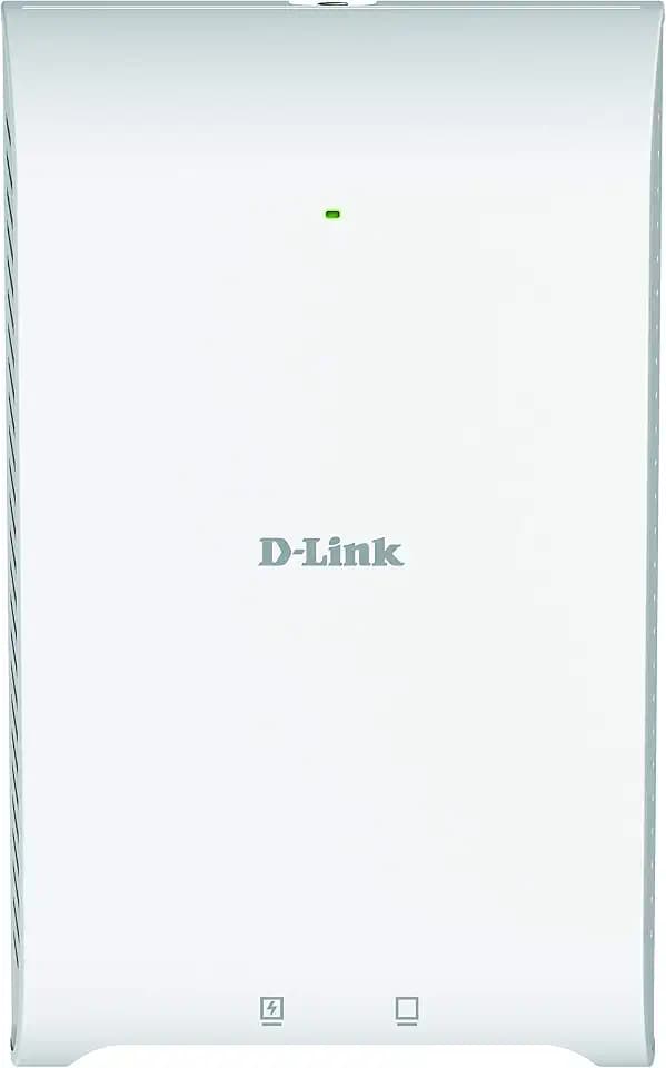 D-Link DAP-2622 Nuclias Connect Wireless AC1200 Wave 2 In-Wall PoE Access Point (Indoor, Wandplatte, MU-MIMO, Multiple Operation Modes, Gigabit, PoE Out, Simple Centralised Management)