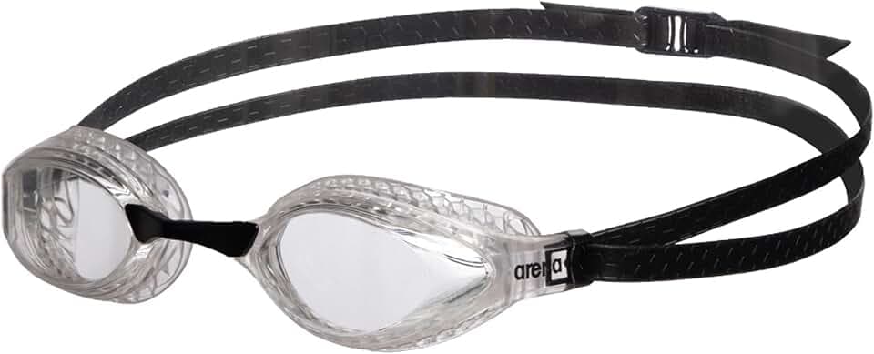 ARENA Unisex Adult Air-Speed Anti-Fog Racing Swim Goggles for Men and Women Air Seals Technology for Superior Comfort