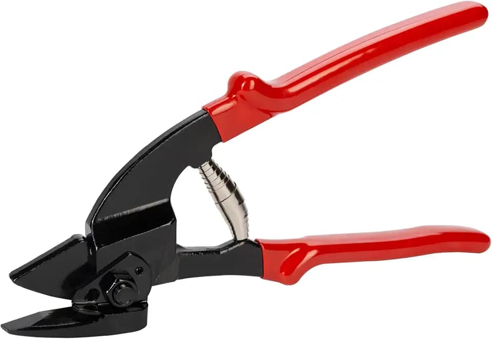 IDL Packaging H-100 Strapping Cutter for Steel & Polyester (PET) & Polypropylene (PP) Banding from 3/8" to 3/4" Width and up to 0.035" Thickness – Regular Duty Strapping Cutter with Ergonomic Handles