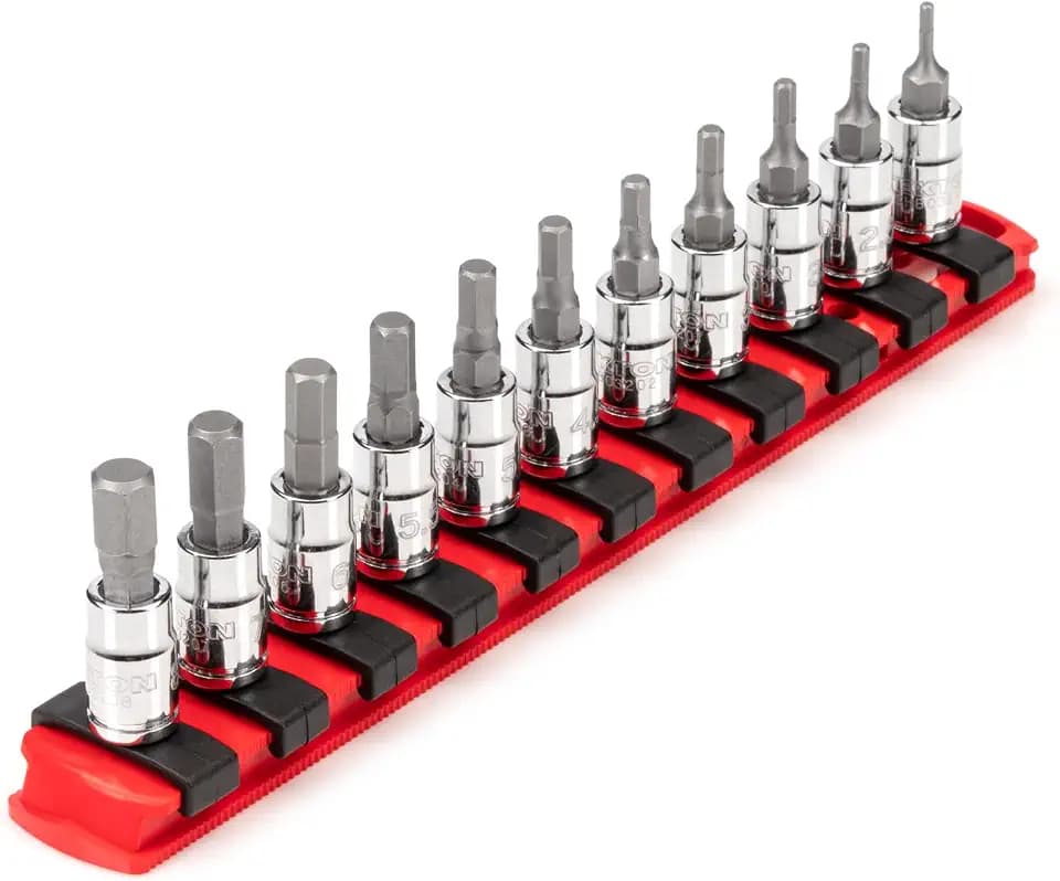 TEKTON Hex Bit Socket Set, 11-Piece | SHB90106