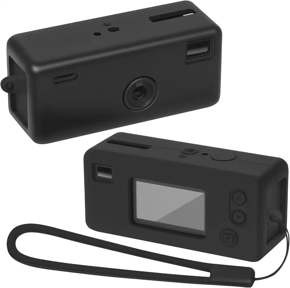 GWCASE Stoßfeste Silikonhülle für Kodak CHARMERA Keychain Digitalkamera