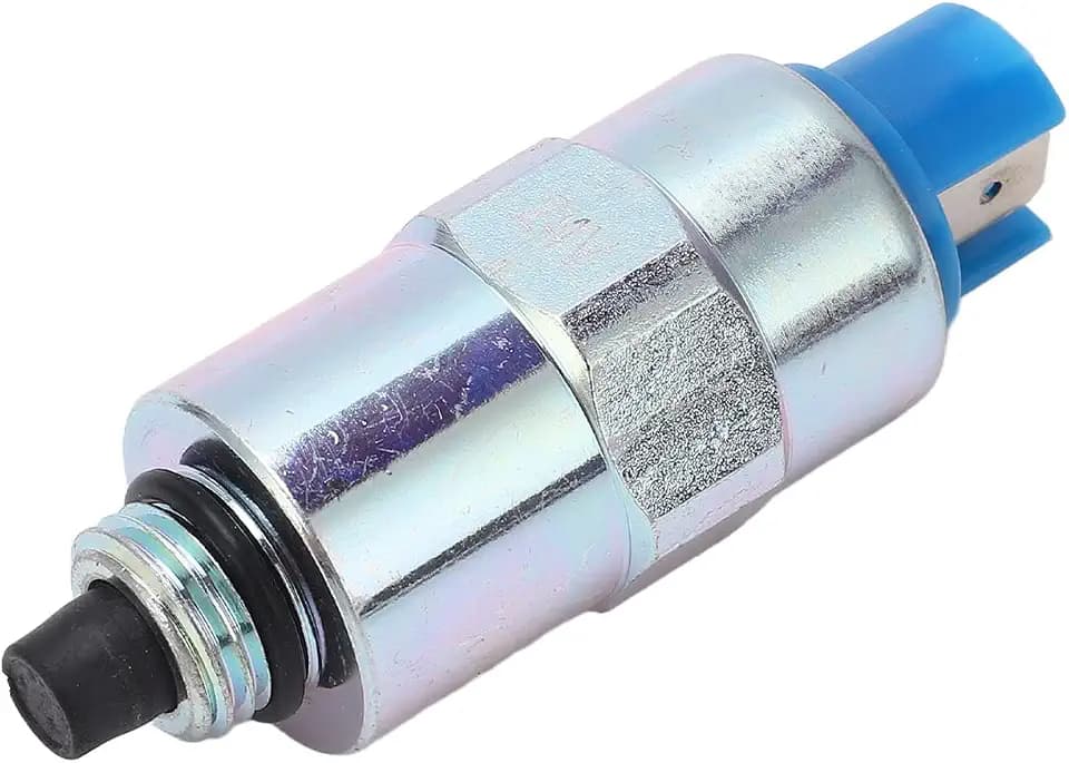 Qiilu 24-V-Motorabschalt-Magnetventil 26420471 für -Motoren der 1000er-Serie 1004 1006 Einspritz-Kraftstoffabschalt-Magnetventil-Ersatz