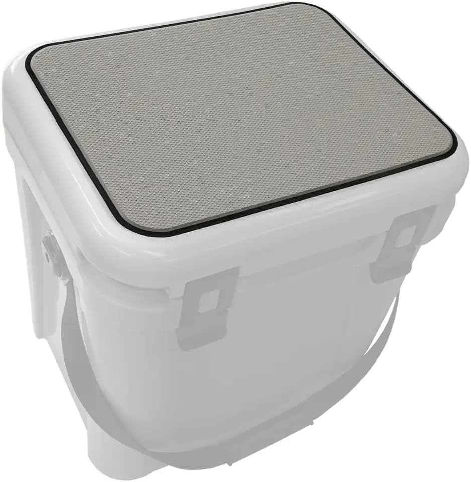 Hjdeck Cooler Pad for YETI Roadie 24 Cooler Seat Cushion Soft Self-Ahesive Cooler Pad Accessory