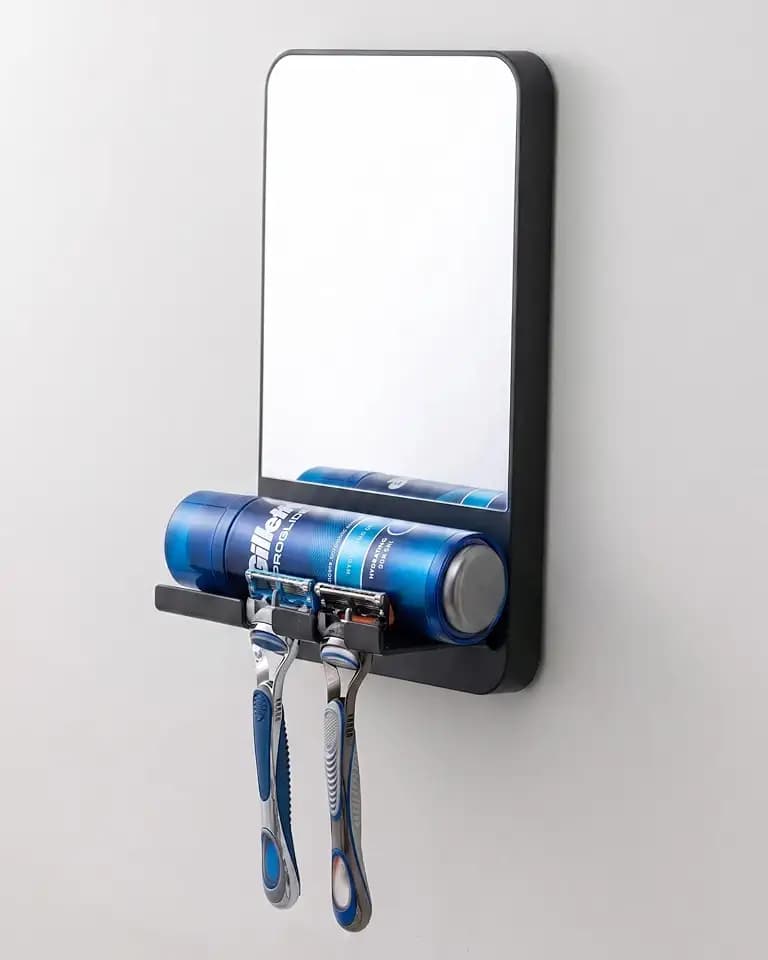 TAILI Shower Mirror Fogless, Shaving Mirror for Shower, Anti-Fog Mirror