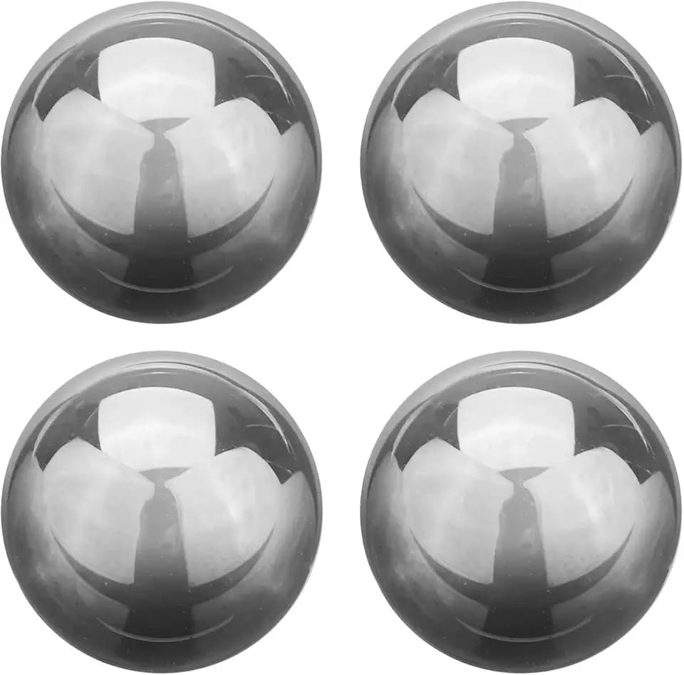 uxcell 4pcs Tungsten Steel Bearing Balls 3/8 inch Tungsten Carbide Precision Ball, G5 Grade