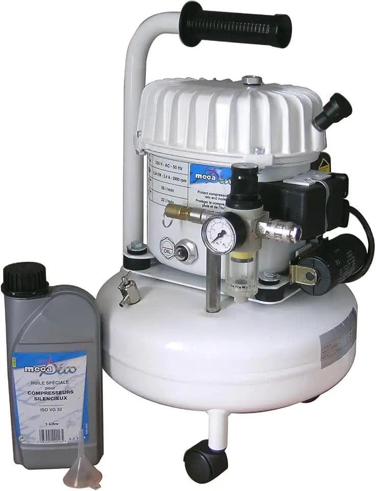 Mecafer Mecadeco 425516 Kompressor, leise, 9 L