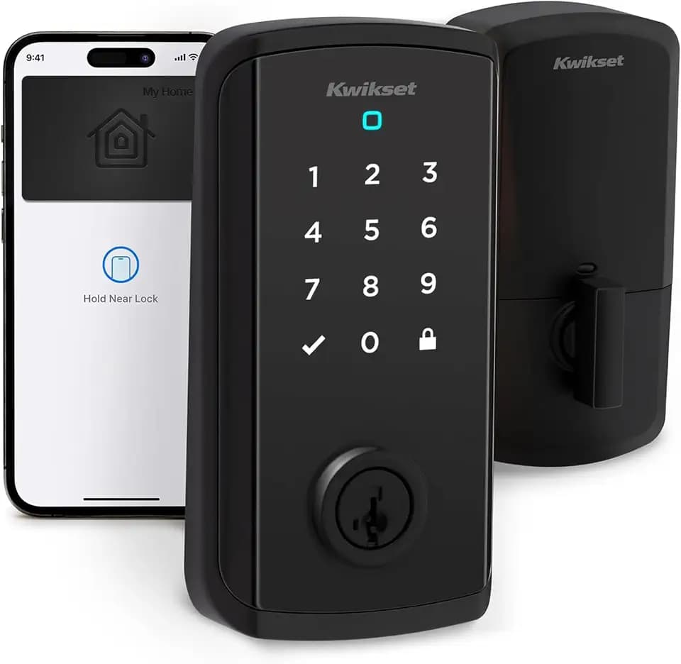 Kwikset Halo Select Plus Wi-Fi and Matter Enabled, Touchscreen Smart Lock