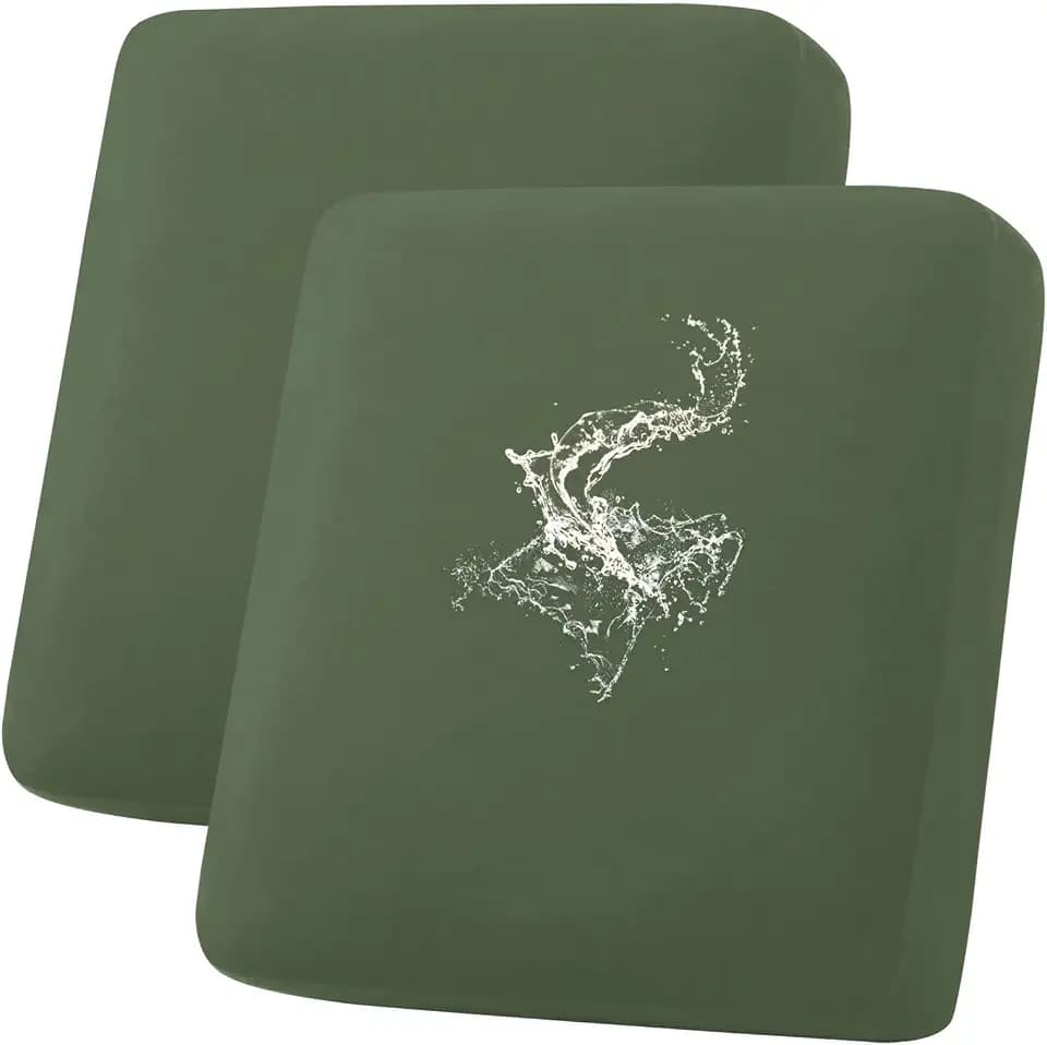 hyha Waterproof Couch Cushion Covers, Stretch Sofa Seat Slipcovers