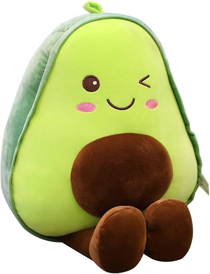 Cute Stuffed Fruit Plush Toy Doll Large Avocado Pillow