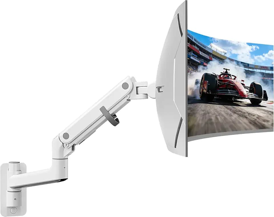 monTEK Monitor Wandhalterung für 17–57 Zoll Ultrawide Bildschirme bis 27 kg