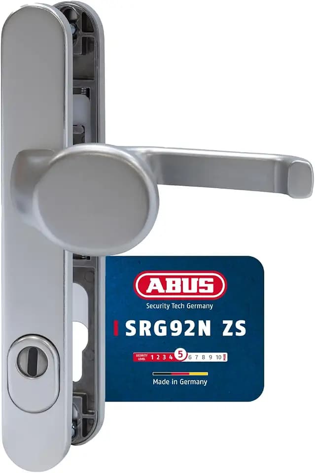 ABUS Türbeschlag SRG92N mit Ziehschutz - Schutzbeschlag für Haustüren