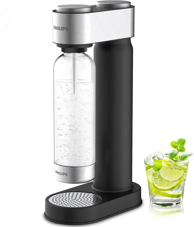 Philips Sparkling Water Maker & Soda Streaming Machine, ADD4902BKOQ/37