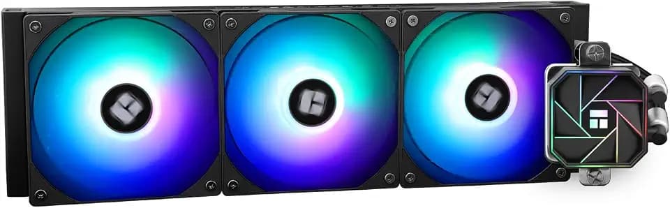 TR-Thermalright Aqua Elite 360 V3 CPU Wasserkühlung Komplett-360 Spezifikation AIO PC Kühler,3x120mm ARGB Kühlventilator,Einfache Installation,Kompatibel mit AM5/AM4, LGA1851/1700/115X/1200