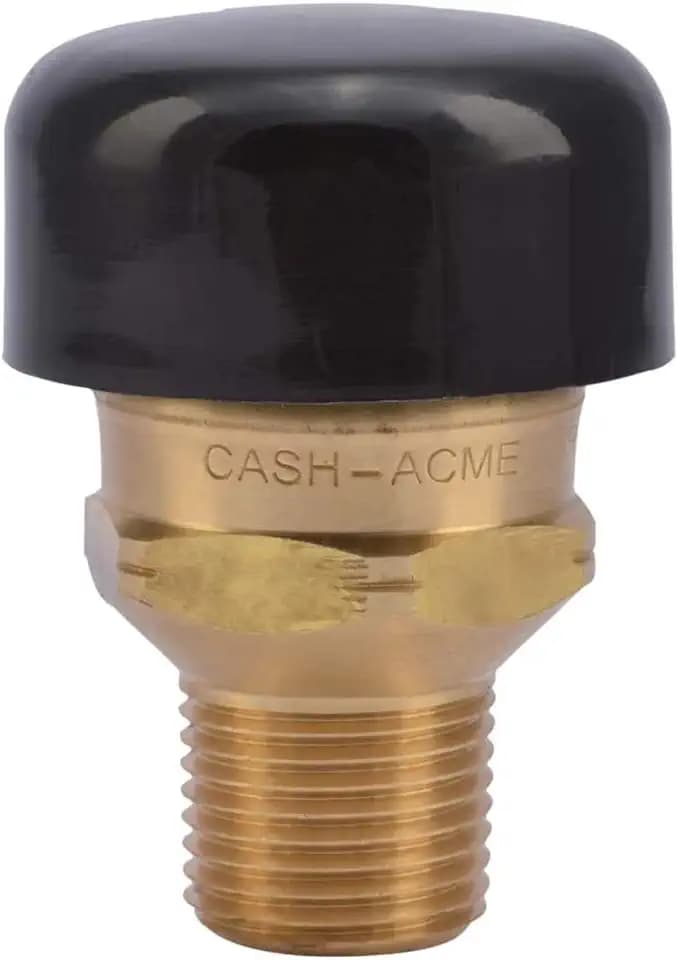 Cash Acme 3/4 Inch RV VR20 Vacuum Relief Valve Vent with Dust Cover, Bronze, 22398LF