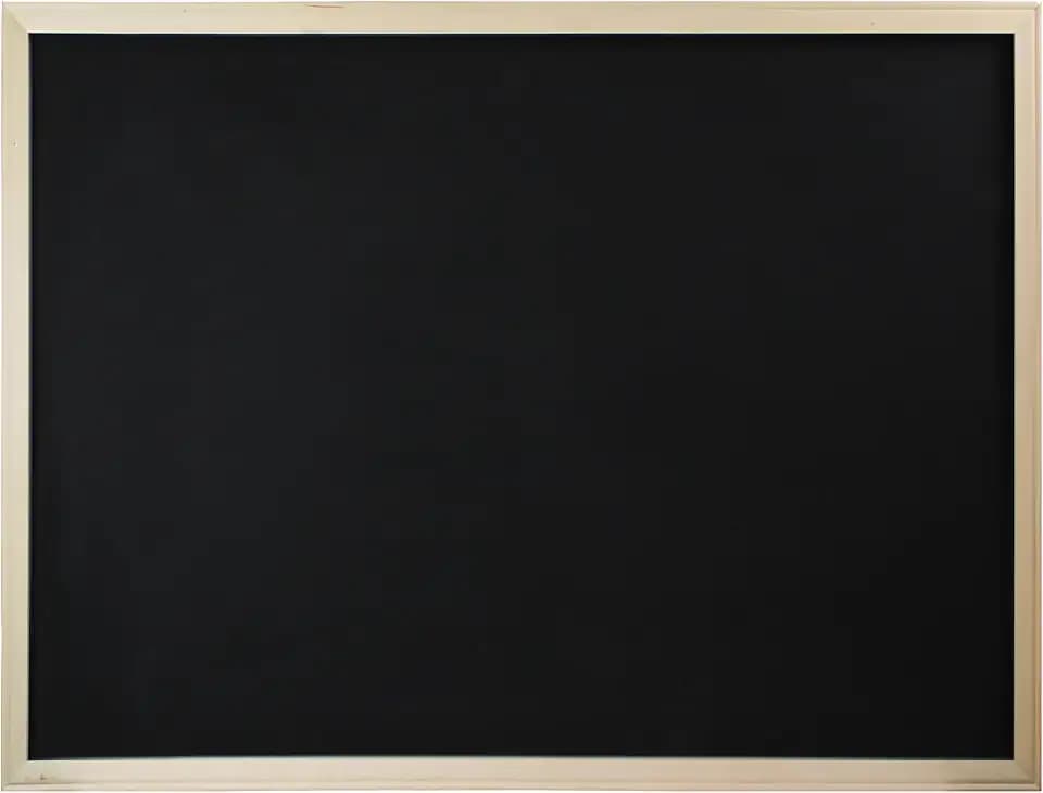 Flipside Products 18" x 24" Wood Framed Black Chalkboard, Hangable Whiteboard, Dry Erase for Wall, Classroom, Home, Office