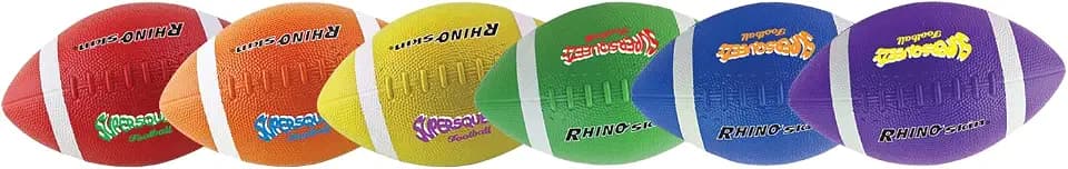 Champion Sports SQFSET Rhino Skin® Super Squeeze Football Set